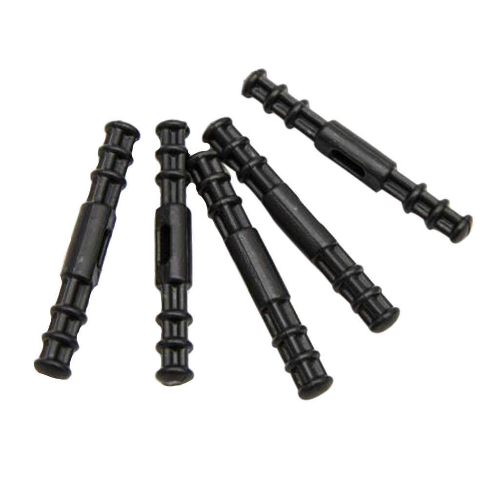 Втулка соединительная пластиковая Sporto черная 16 шт.