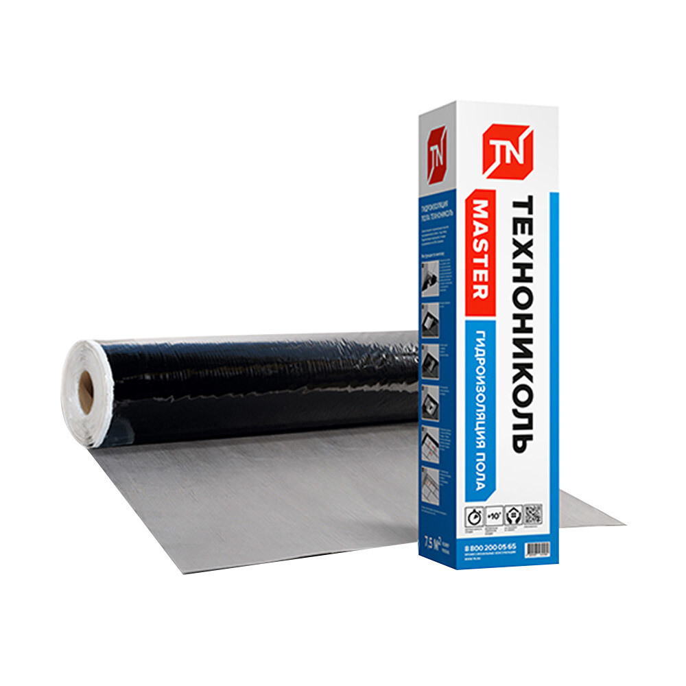 Гидроизоляция пола Технониколь 0,7х10,7 м