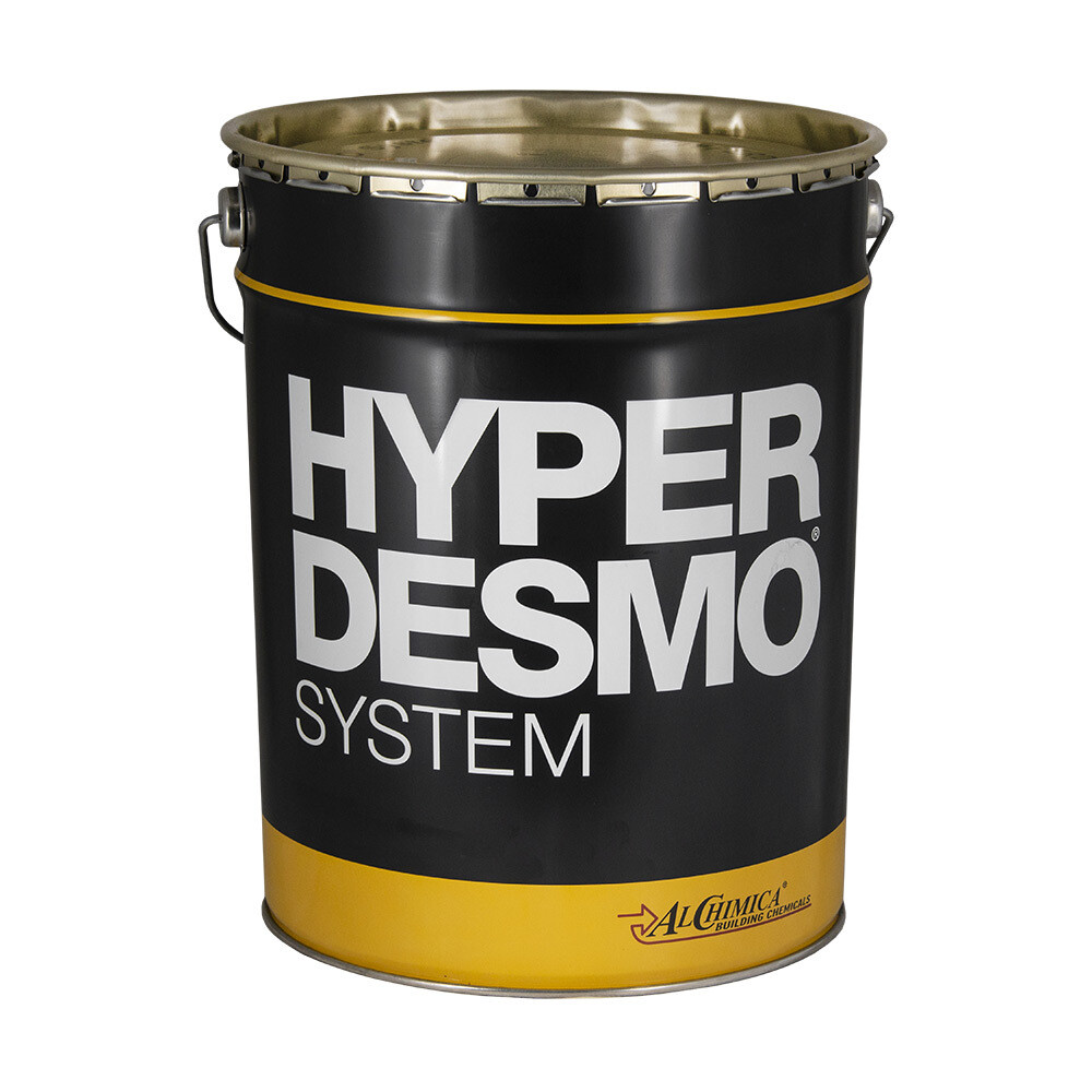 Мастика гидроизоляционная полиуретановая Hyperdesmo 25 кг красная