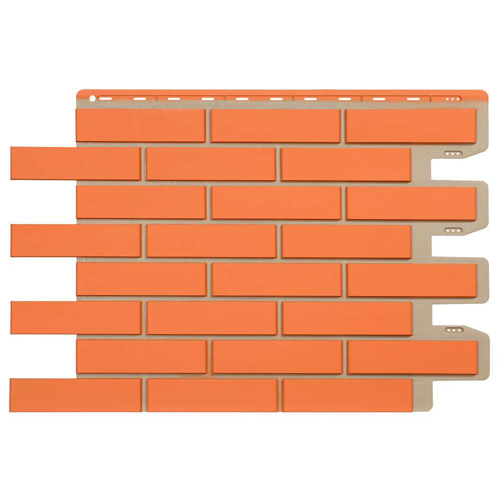 Панель фасадная Royal Stone Облицовочный кирпич 920х630 мм нейпир