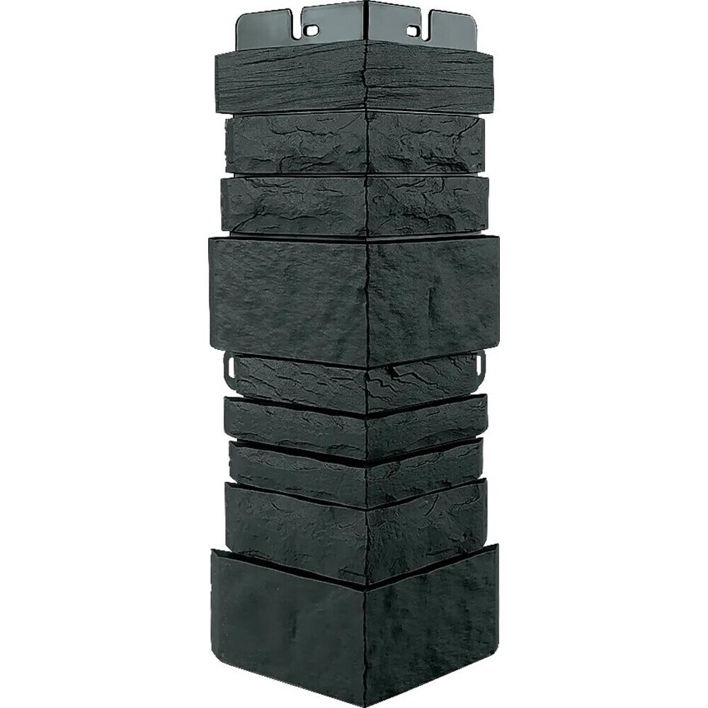 Угол наружный Альта-Профиль Шотландия Эко 450х160 мм графит