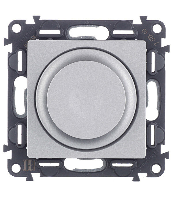 Диммер Legrand Valena Life встраиваемый алюминий (752660)