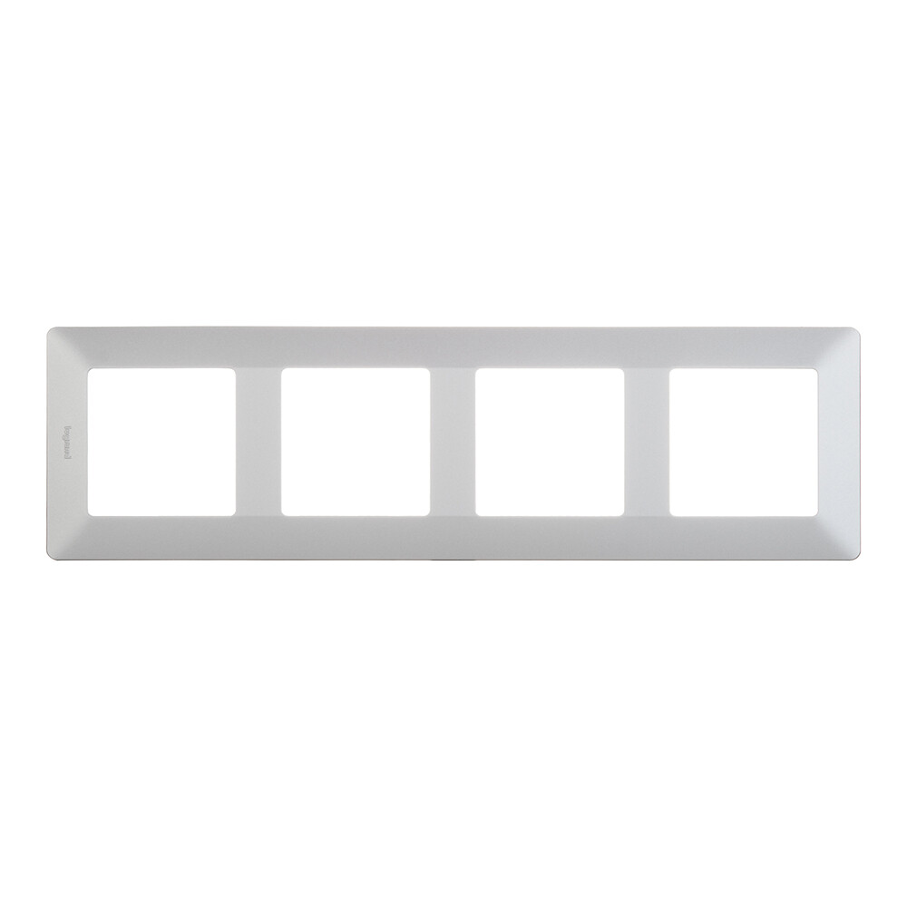Рамка Legrand Valena Life четырехместная алюминий (754134)