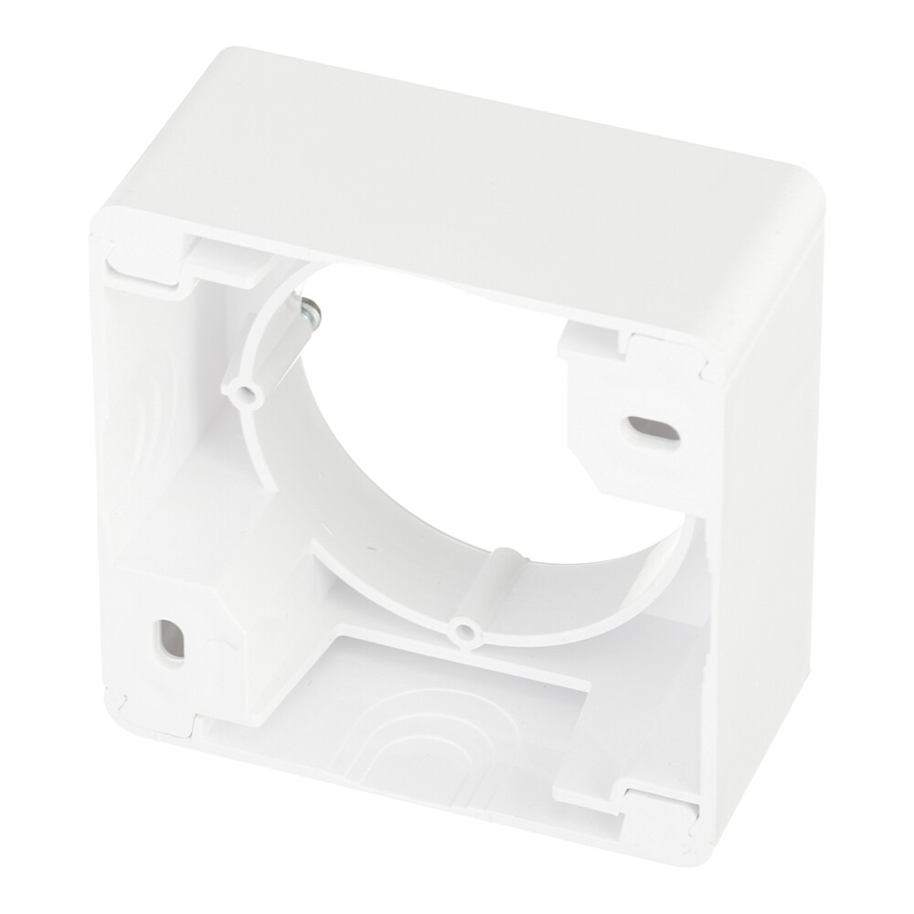 Коробка монтажная Systeme Electric Glossa белая (GSL000100)