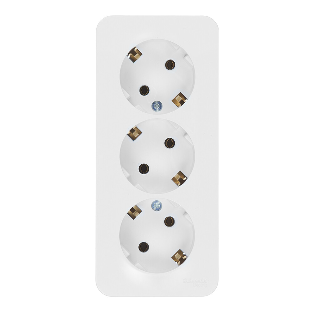 Розетка Systeme Electric Blanca накладная белая (BLNRA010311)