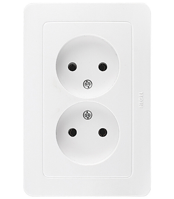 Розетка Hegel Master встраиваемая белая (РС16-341)
