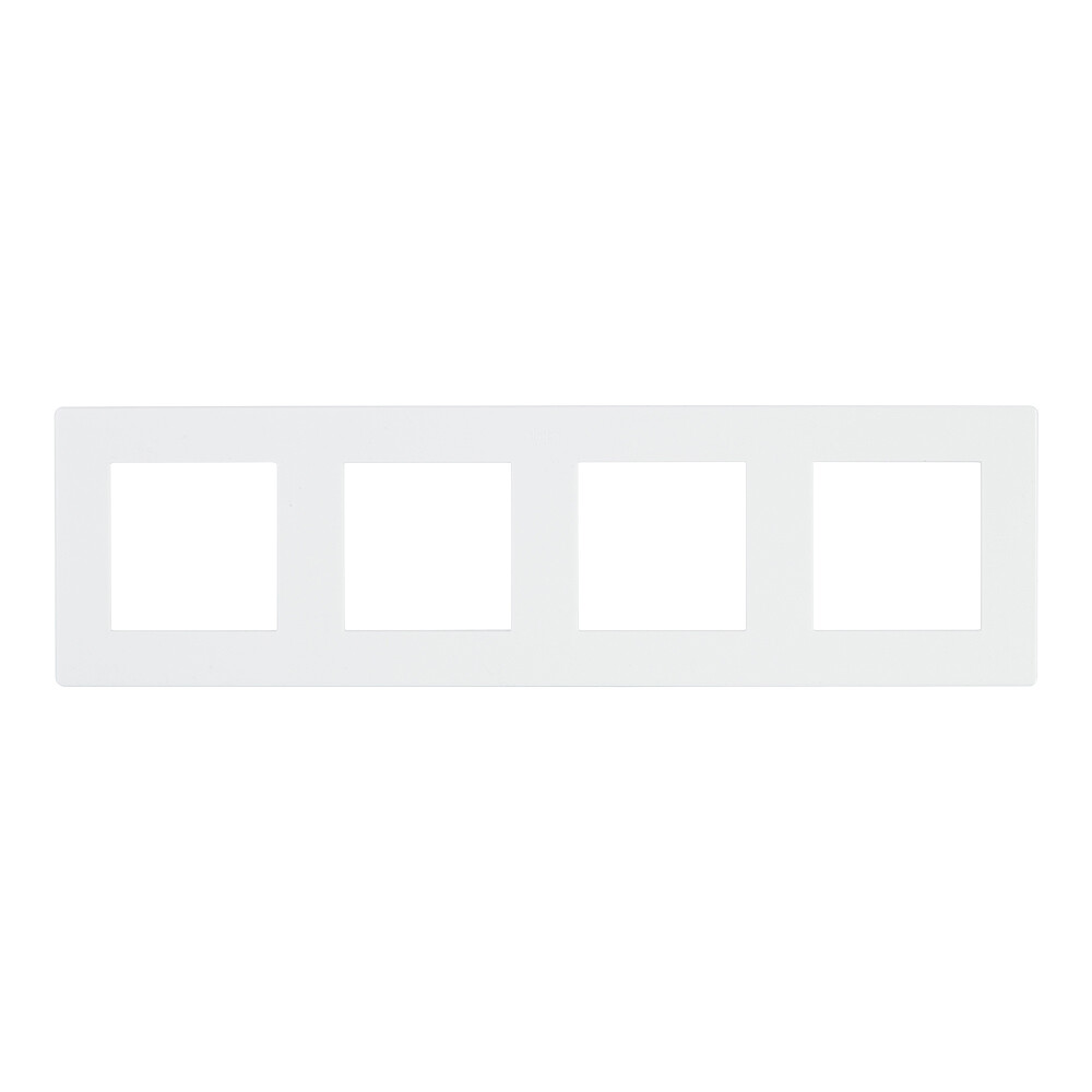 Рамка Simon 24 Harmonie четырехместная белая (2400640-030)