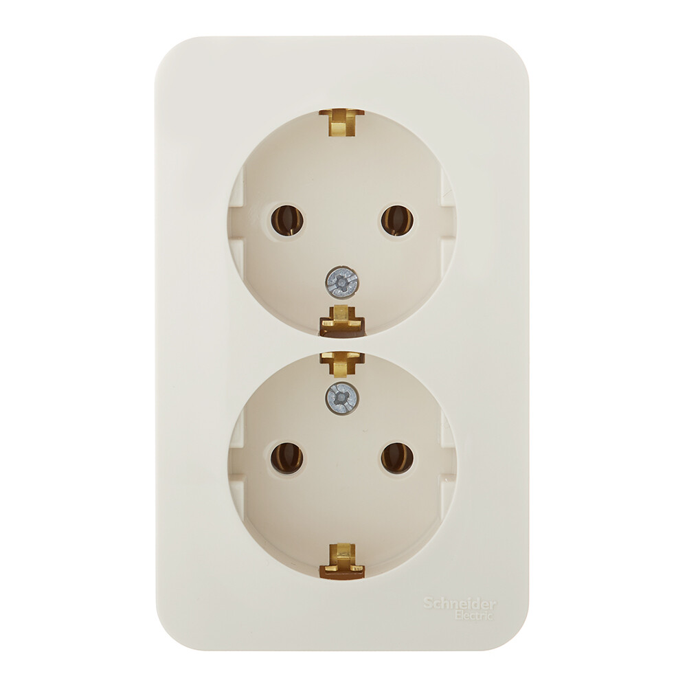 Розетка Systeme Electric Blanca накладная бежевая (BLNRA010217)