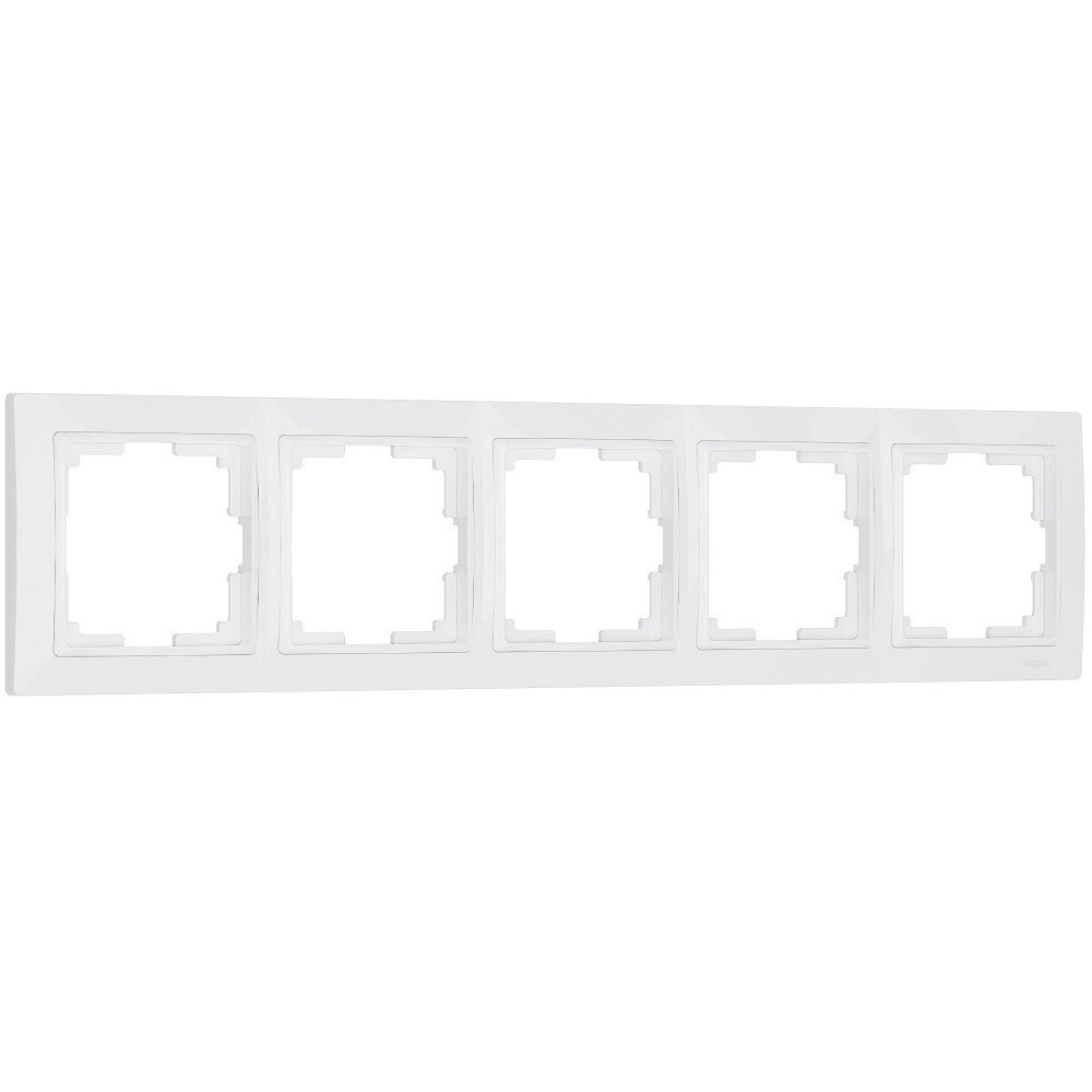 Рамка Werkel Snabb Basic пятиместная белая (a051300)