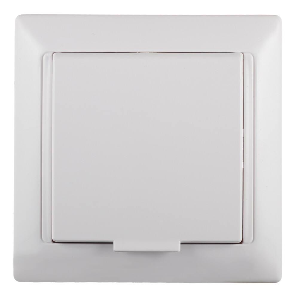 Розетка Svet встраиваемая белая со шторками с крышкой (SV1001-0014)