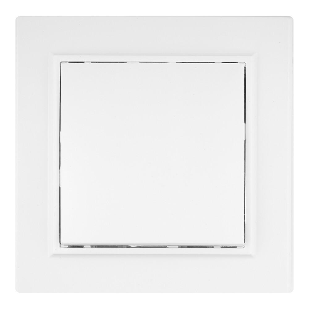 Выключатель EKF Минск одноклавишный встраиваемый белый с самовозвратом (ERV10-028-10)