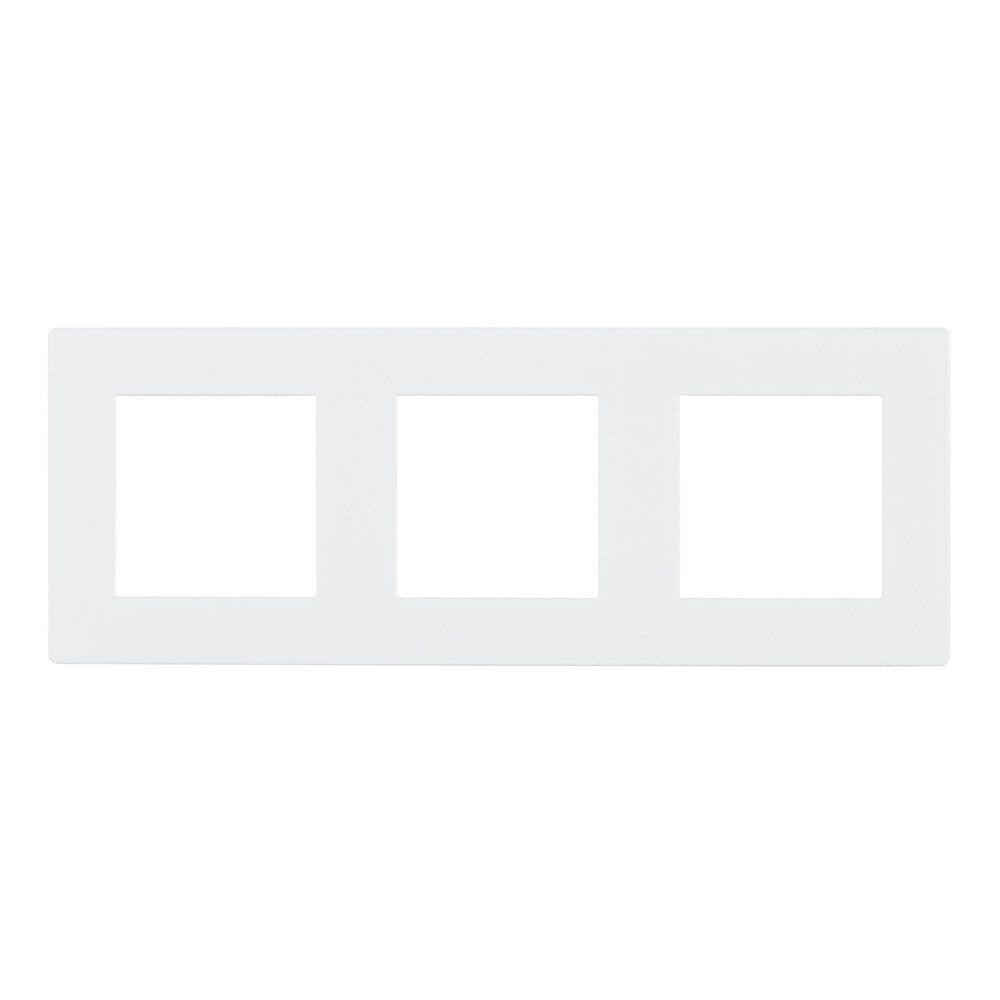 Рамка Simon 24 Harmonie трехместная белая (2400630-030)