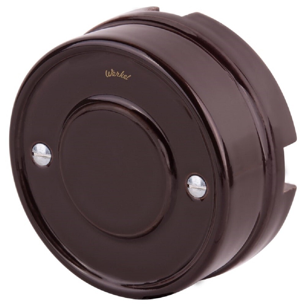 Коробка распределительная Werkel Ретро накладная коричневая (a051059)