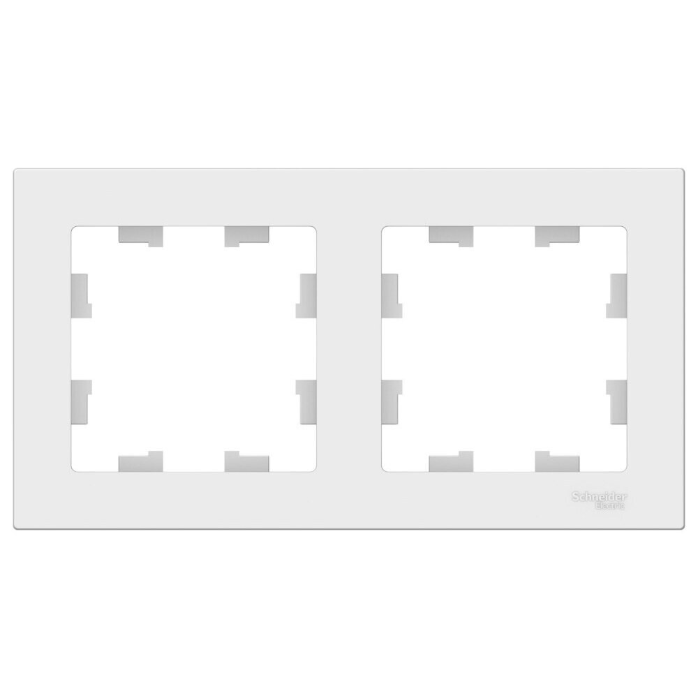 Рамка Systeme Electric AtlasDesign двухместная лотос (ATN001302)