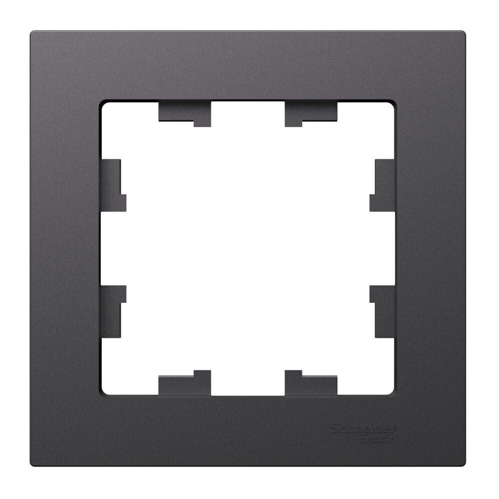 Рамка Systeme Electric AtlasDesign одноместная базальт (ATN001401)