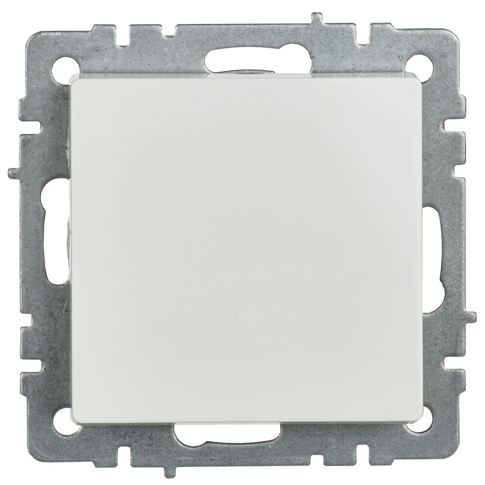 Выключатель IEK Brite ВС10-1-6-БрБ одноклавишный встраиваемый белый проходной (BR-V12-0-10-K01)