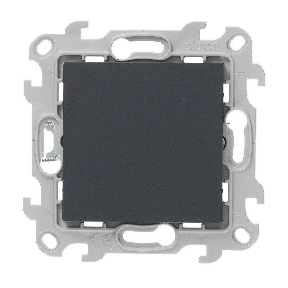 Заглушка Simon 24 Harmonie встраиваемая графит (2400800-038)