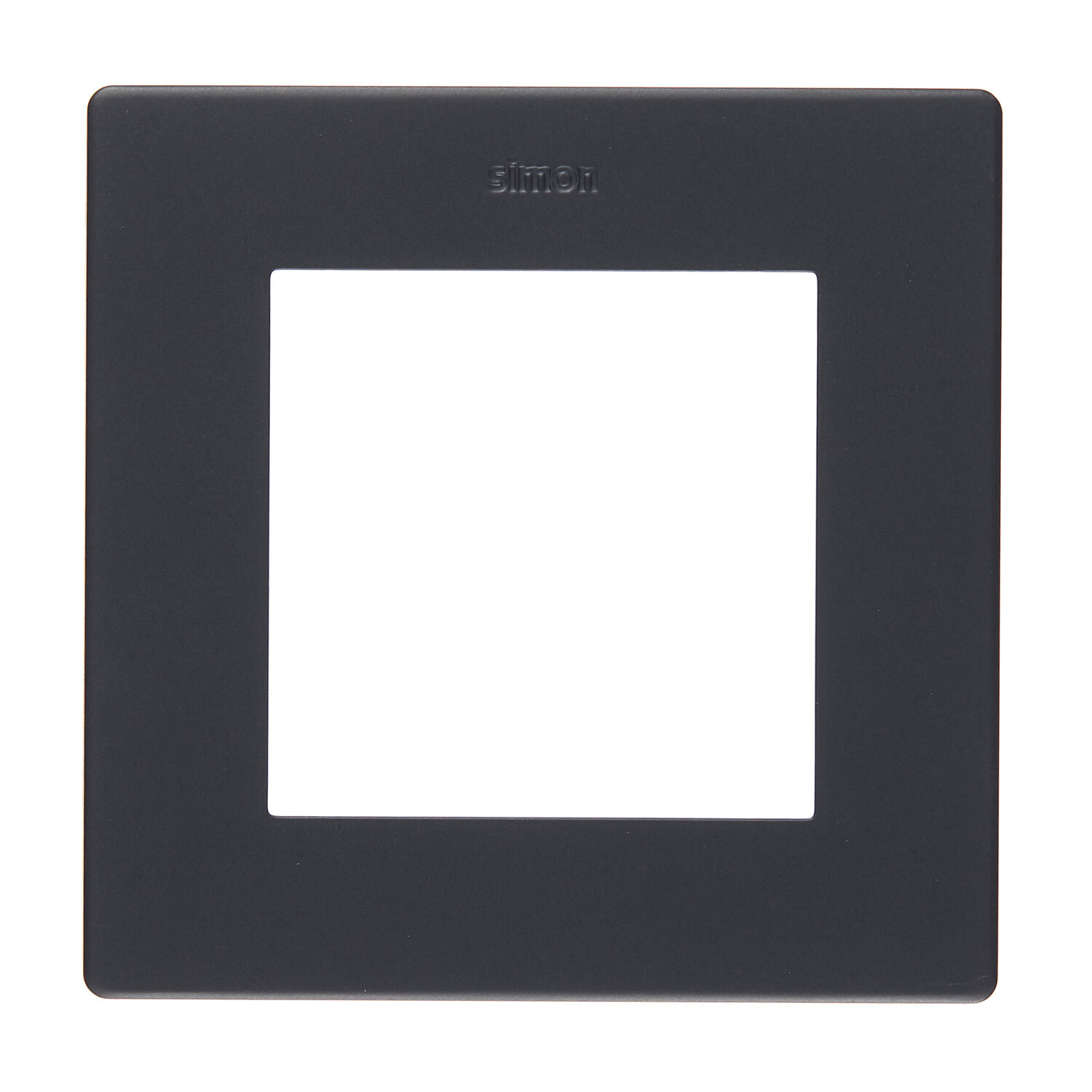 Рамка Simon 24 Harmonie одноместная графит (2400610-038)
