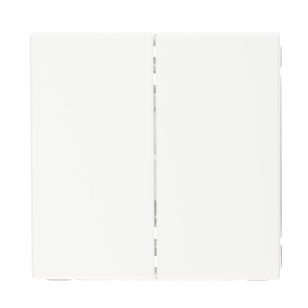 Выключатель Systeme Electric ArtGallery двухклавишный встраиваемый белый (GAL000151)