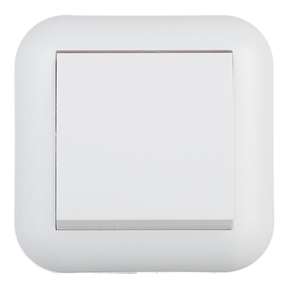 Выключатель Svet одноклавишный встраиваемый белый (0602-00081)