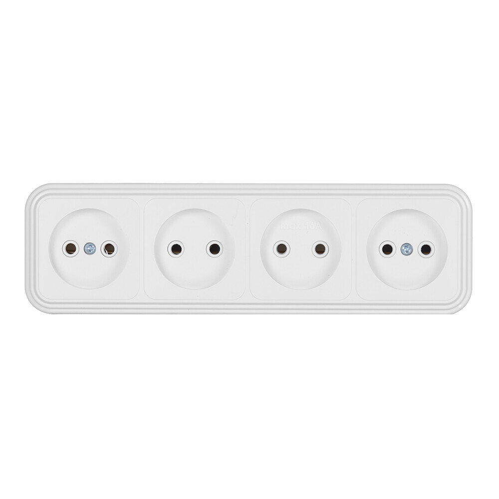 Розетка Svet накладная белая (0215-01091/47)