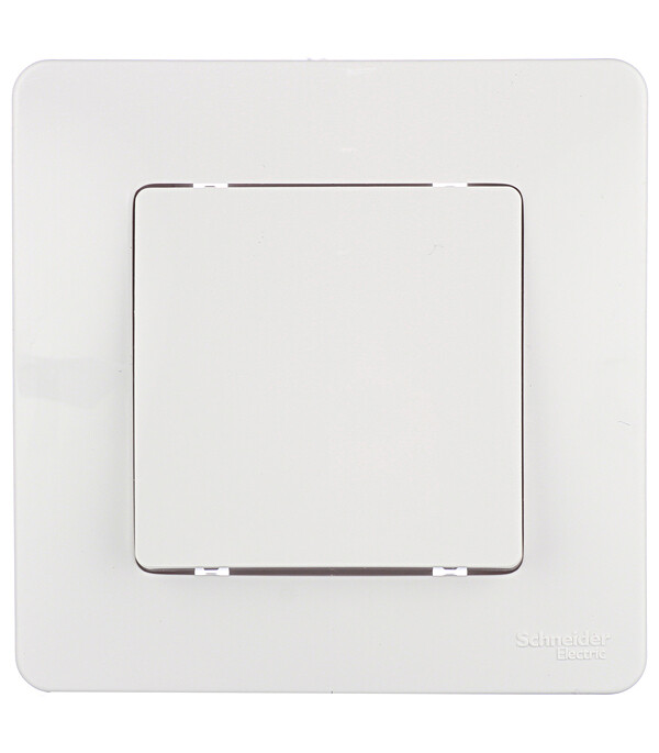 Выключатель Systeme Electric Blanca одноклавишный встраиваемый белый (BLNVS010101)