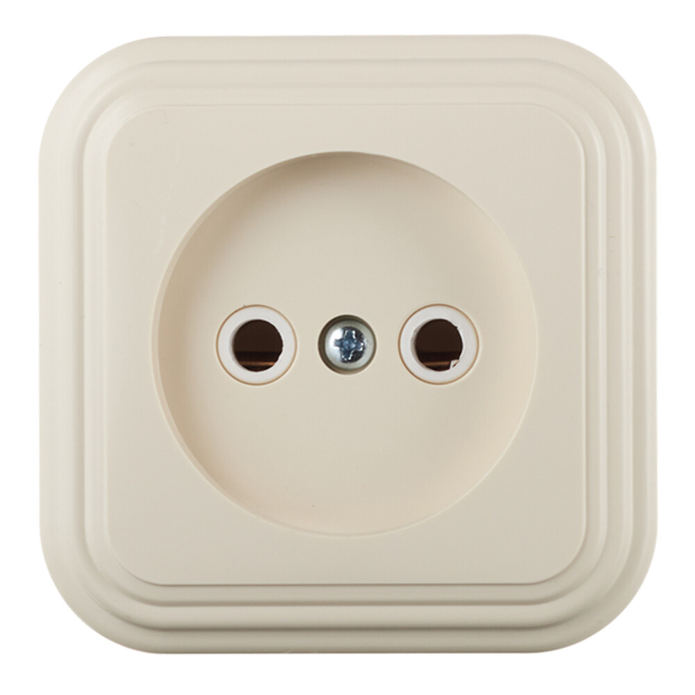 Розетка Svet накладная бежевая (0215-00031)