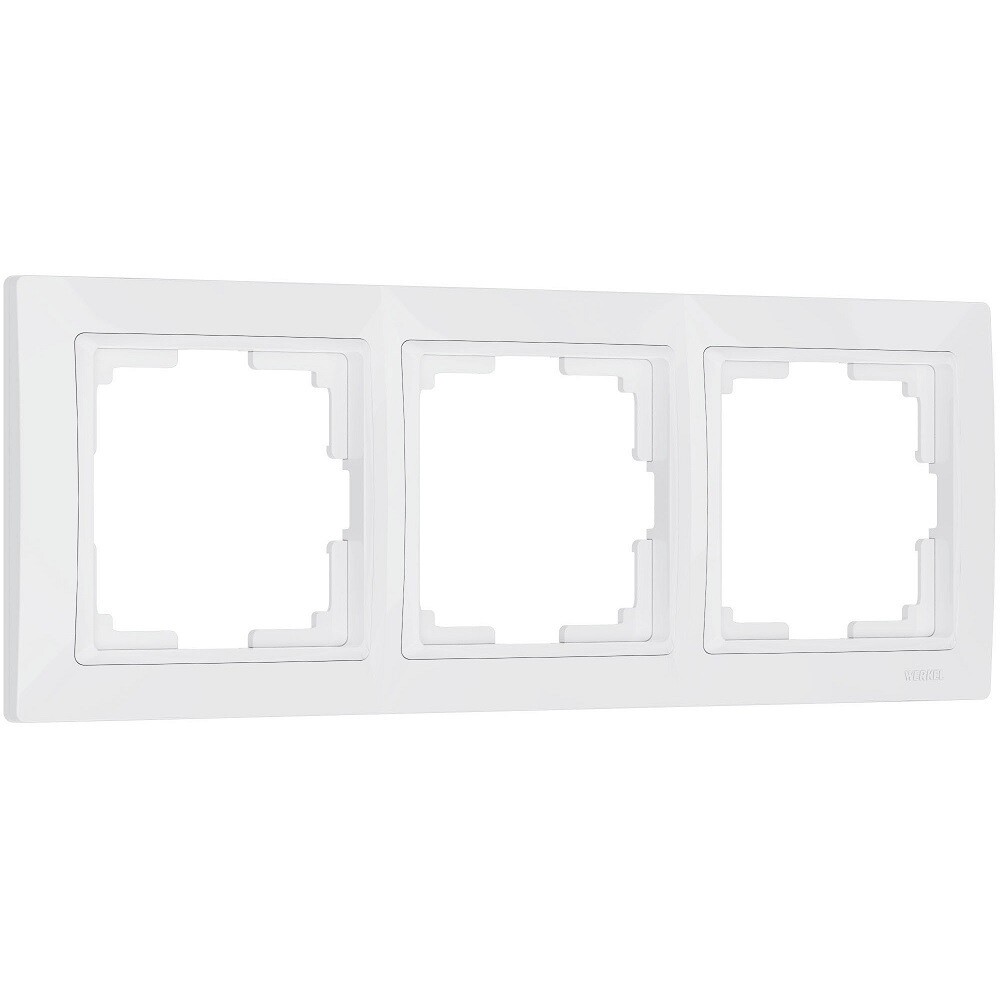 Рамка Werkel Snabb Basic трехместная белая (a051299)