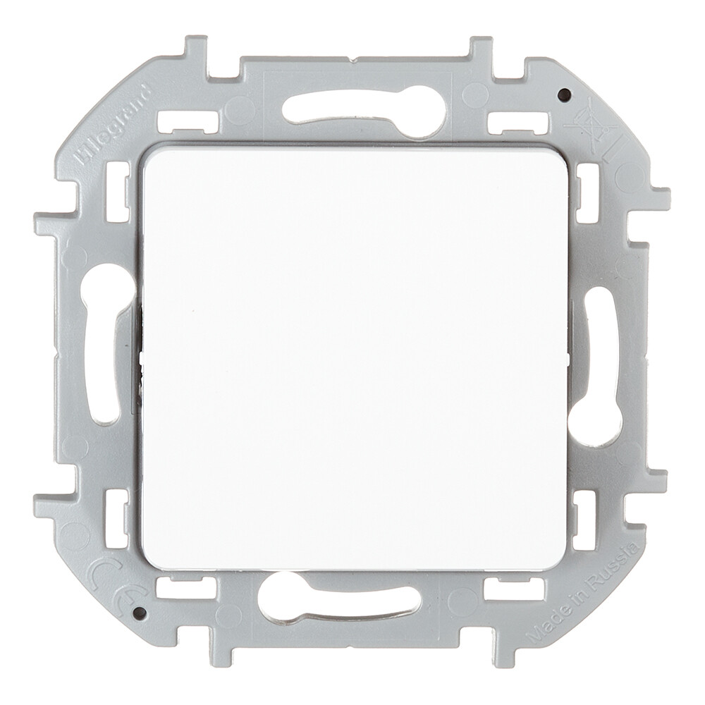 Переключатель Legrand Inspiria одноклавишный встраиваемый белый (673650)