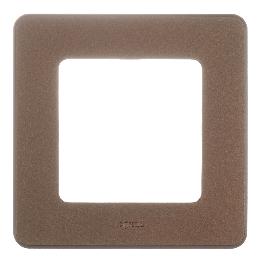 Рамка Legrand Inspiria одноместная бронза (673939)