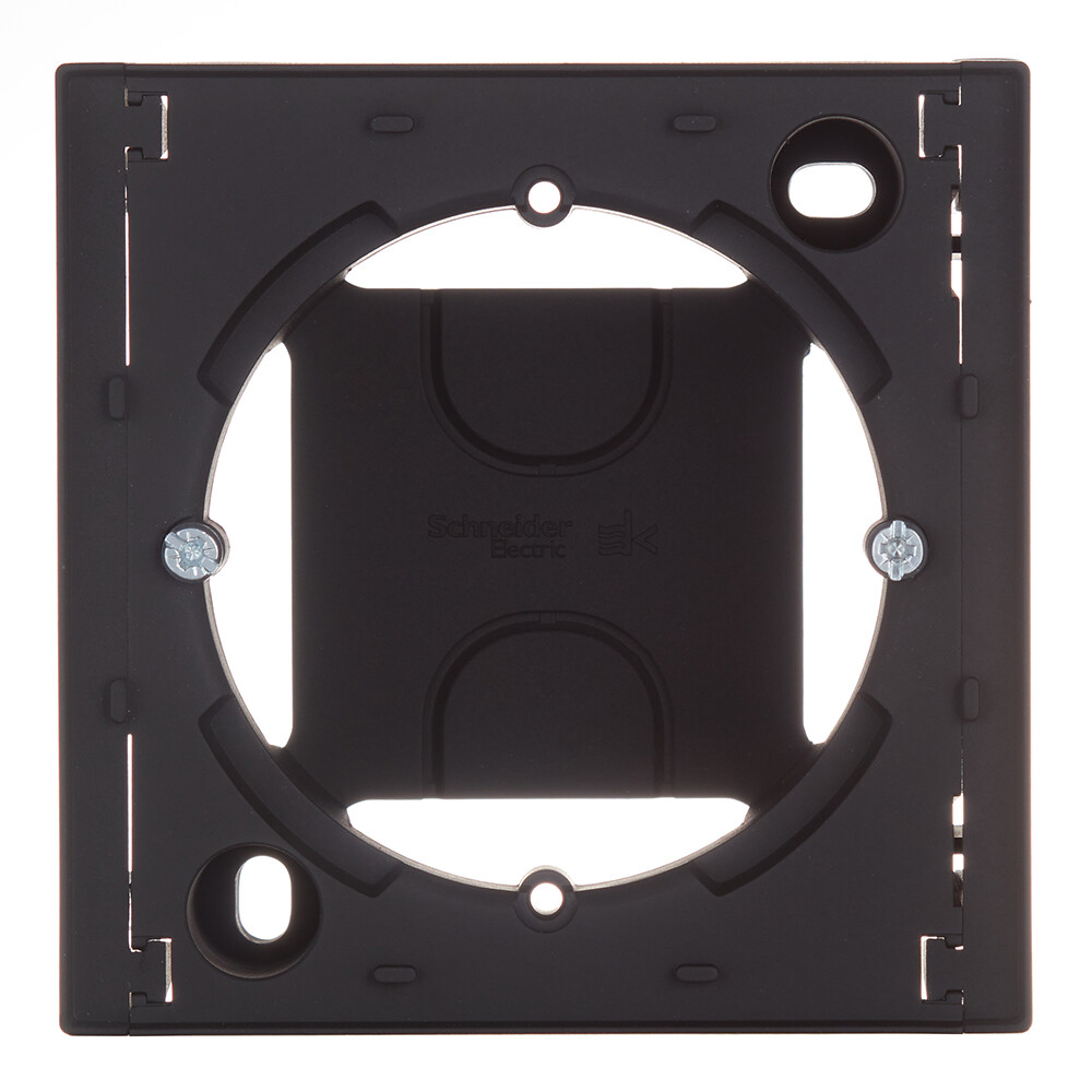 Коробка монтажная Systeme Electric AtlasDesign накладная карбон (ATN001000)