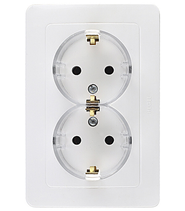 Розетка Hegel Master встраиваемая белая (РС16-381)