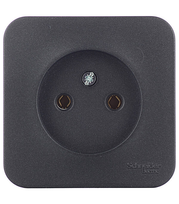 Розетка Systeme Electric Blanca накладная антрацит (BLNRA000116)