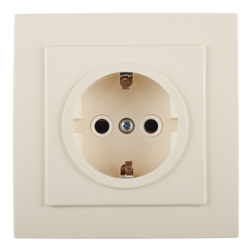 Розетка Svet встраиваемая бежевая (0216-00121)