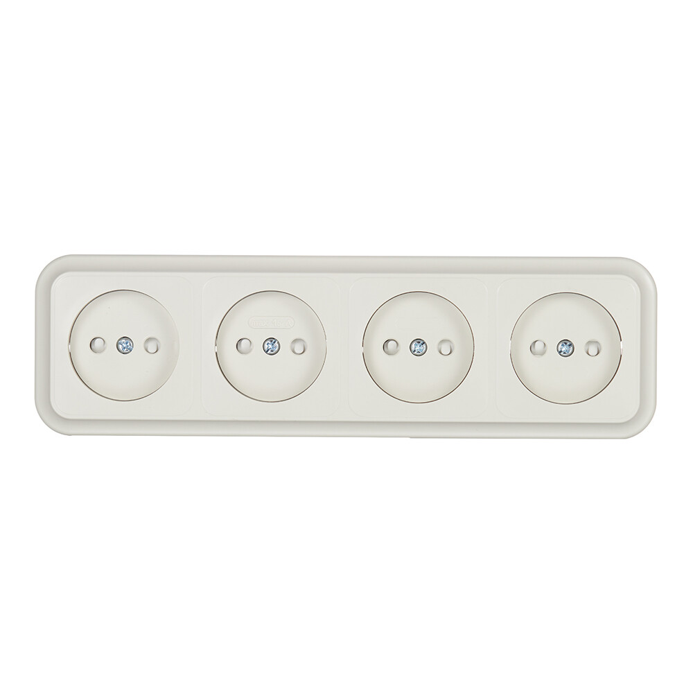 Розетка Svet накладная бежевая (EV0361-8342/4913)