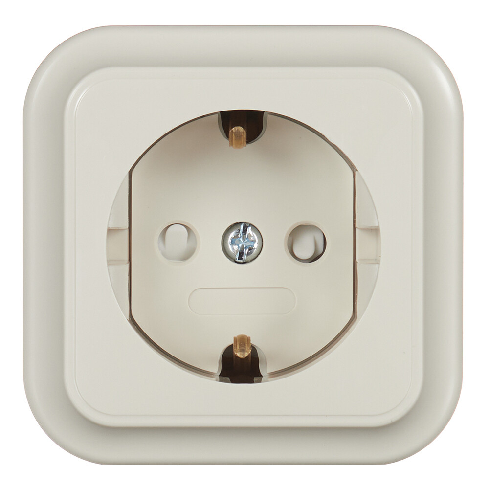 Розетка Svet накладная бежевая (EV0361-8412/4937)