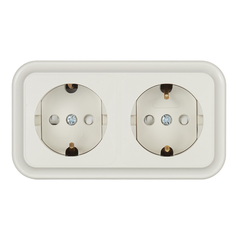 Розетка Svet накладная бежевая (EV0361-8422/4951)