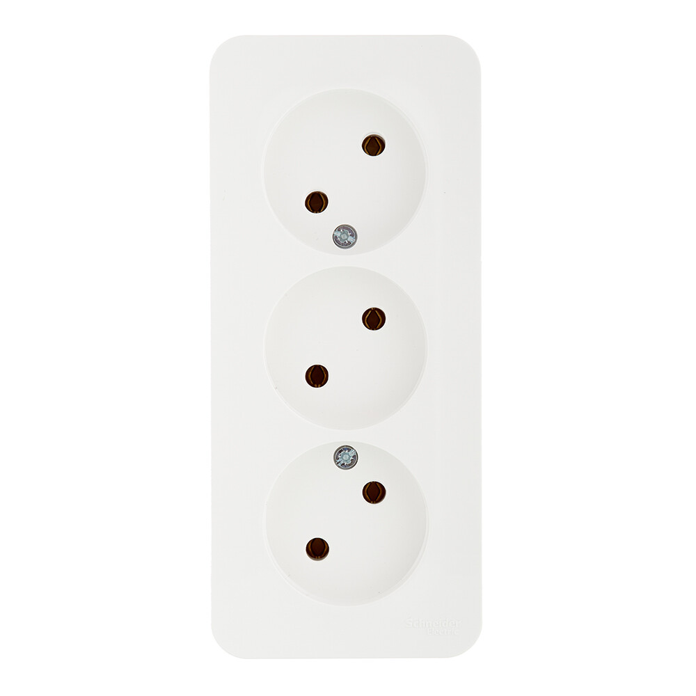 Розетка Systeme Electric Blanca накладная белая (BLNRA000311)