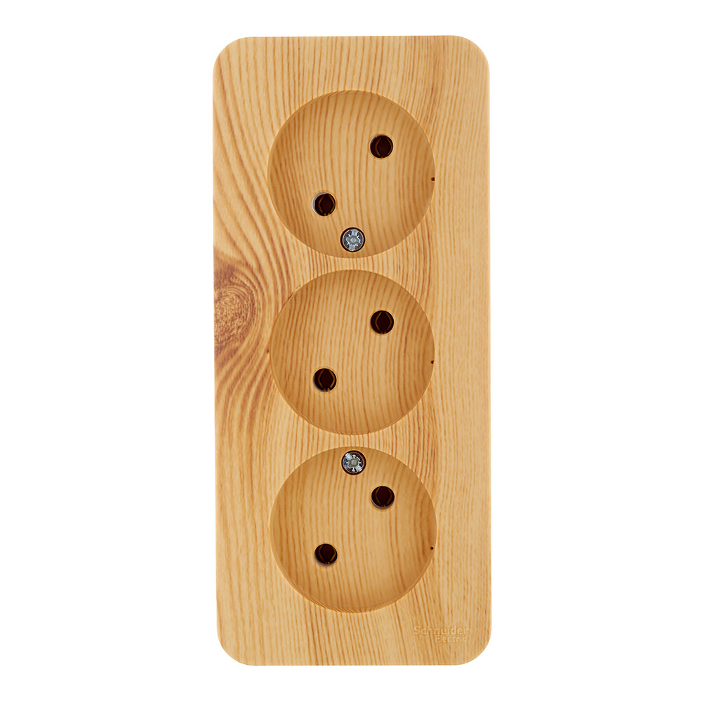 Розетка Systeme Electric Blanca накладная ясень (BLNRA000315)