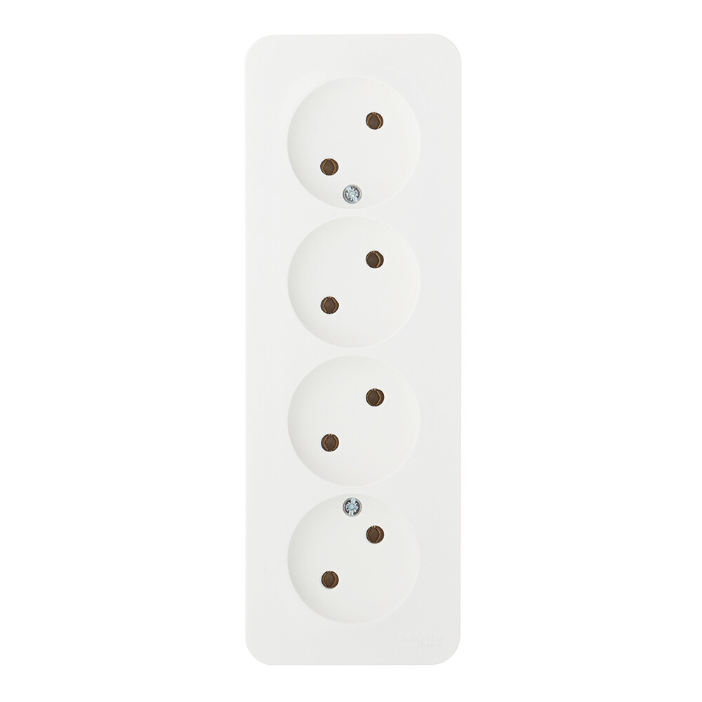 Розетка Systeme Electric Blanca накладная молочная (BLNRA000412)