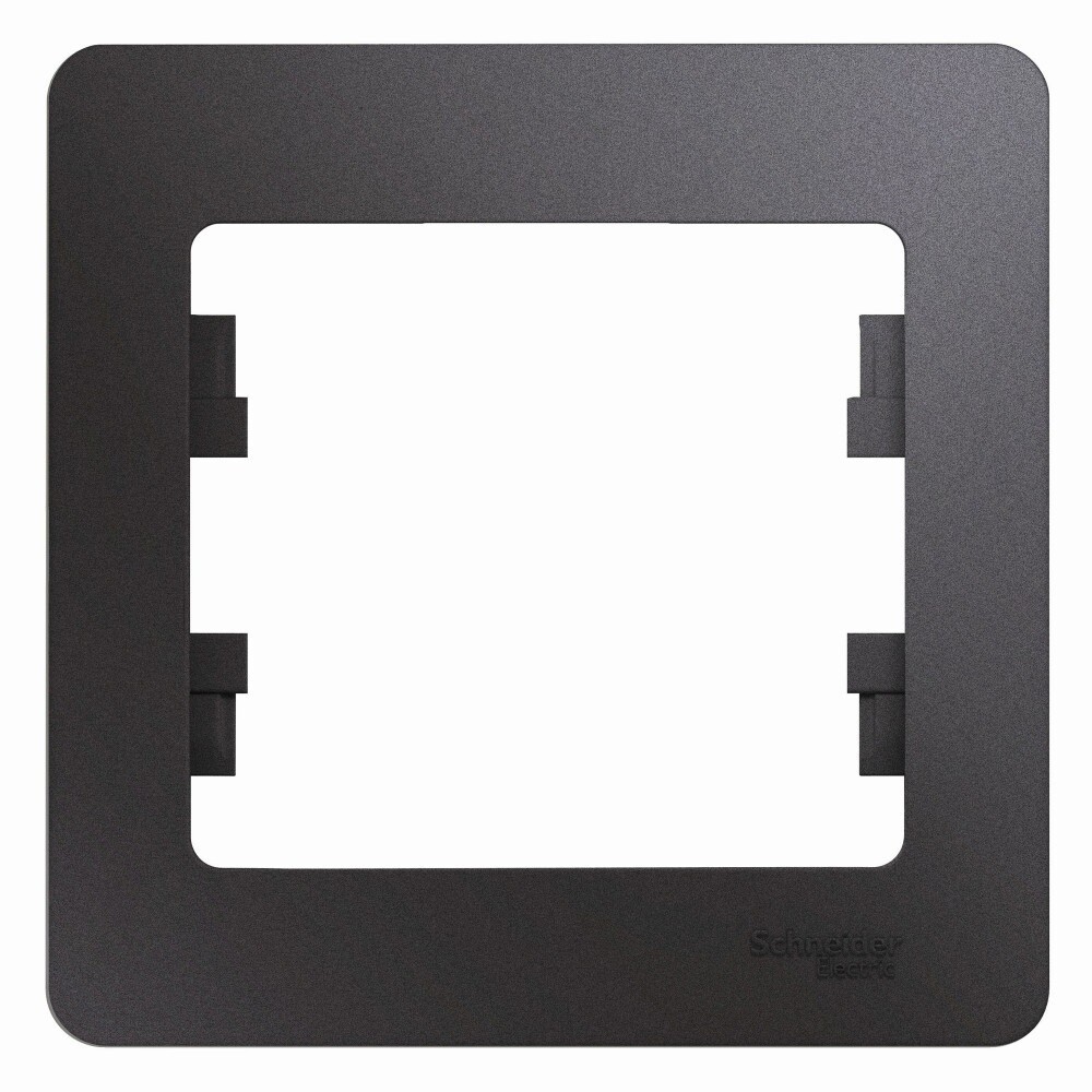 Рамка Systeme Electric Glossa одноместная графит (GSL001301)