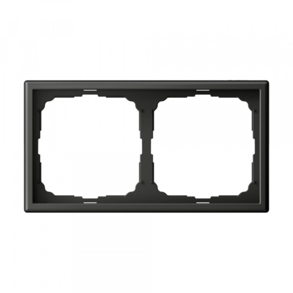 Рамка Systeme Electric ArtGallery двухместная базальт (SE GAL001402)