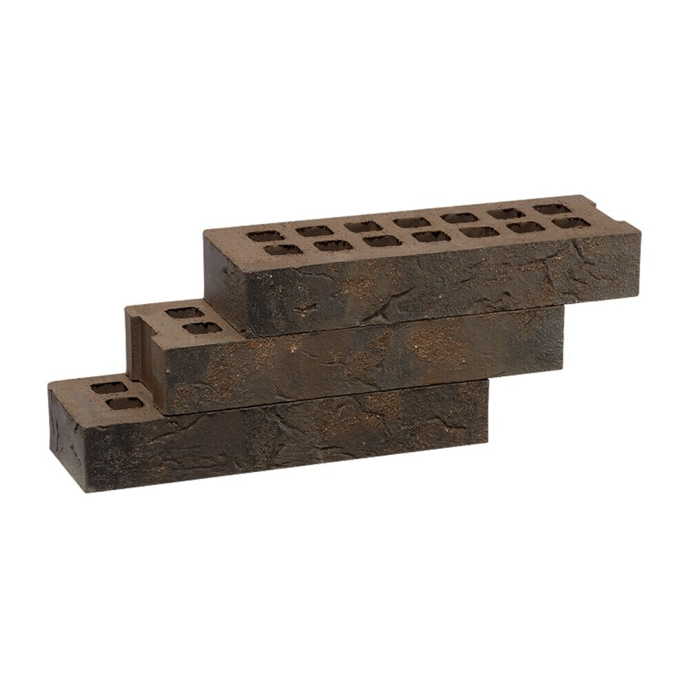 Кирпич облицовочный пустотелый коричневый Halb 5-31-00-3-43 М200 250х85х40 мм 0,5 NF Recke