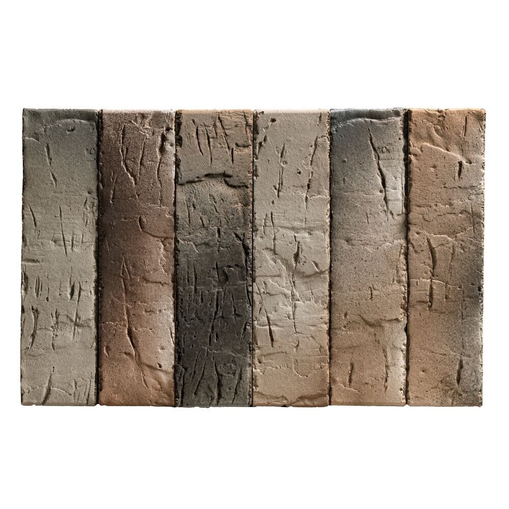 Кирпич облицовочный пустотелый бежевый/темно-серый Pro 14.04.1 М150/200 250х120х65 мм 1NF Braer