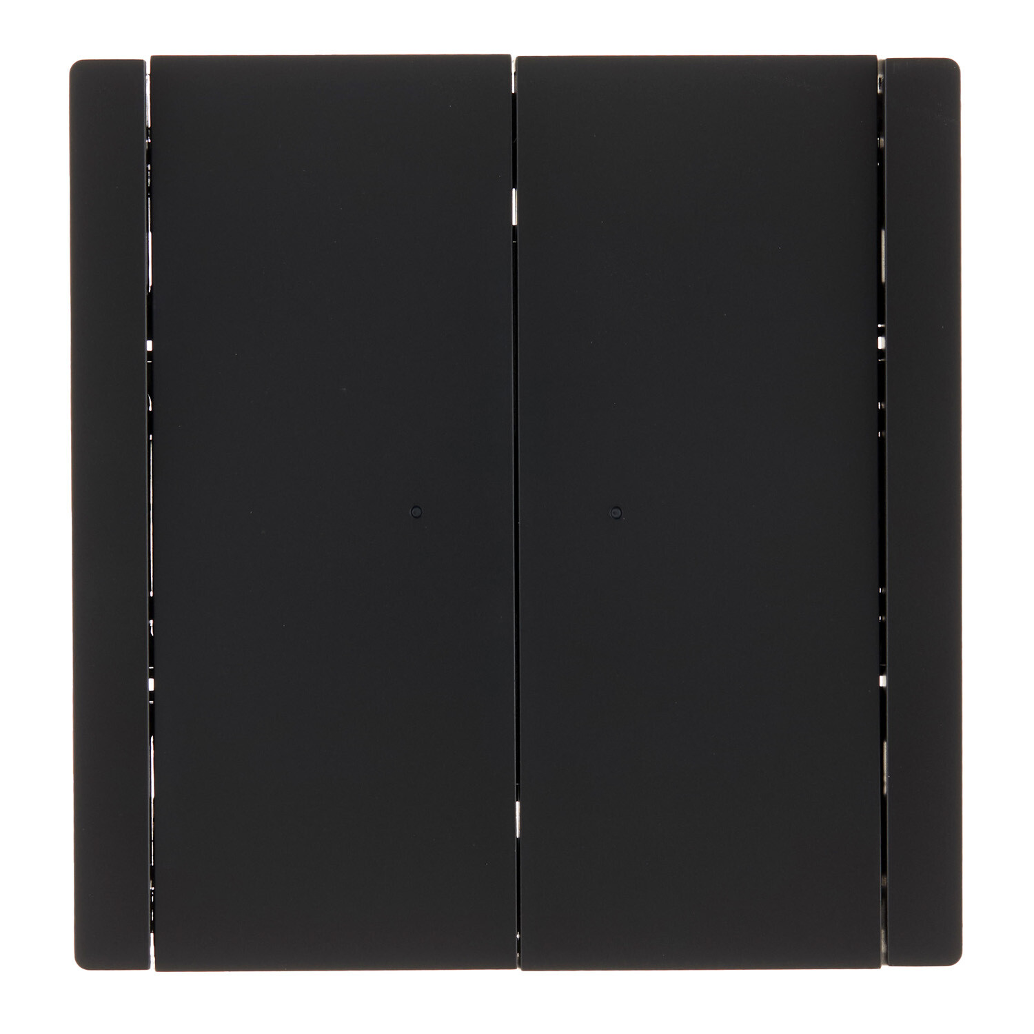 Выключатель IEK Forte&Piano FP106 двухклавишный встраиваемый черный с подсветкой (FP-V20-1-10-1-K02)