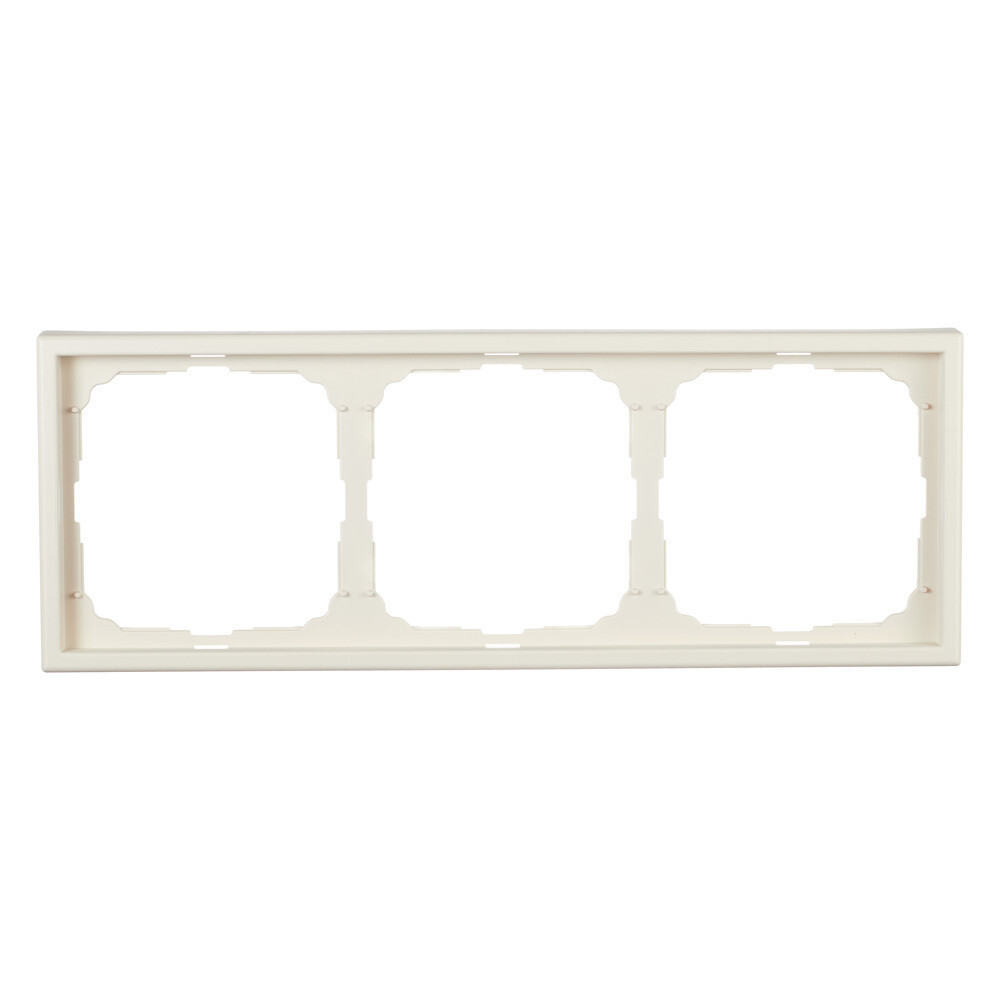 Рамка Systeme Electric ArtGallery трехместная песочная (GAL001203)