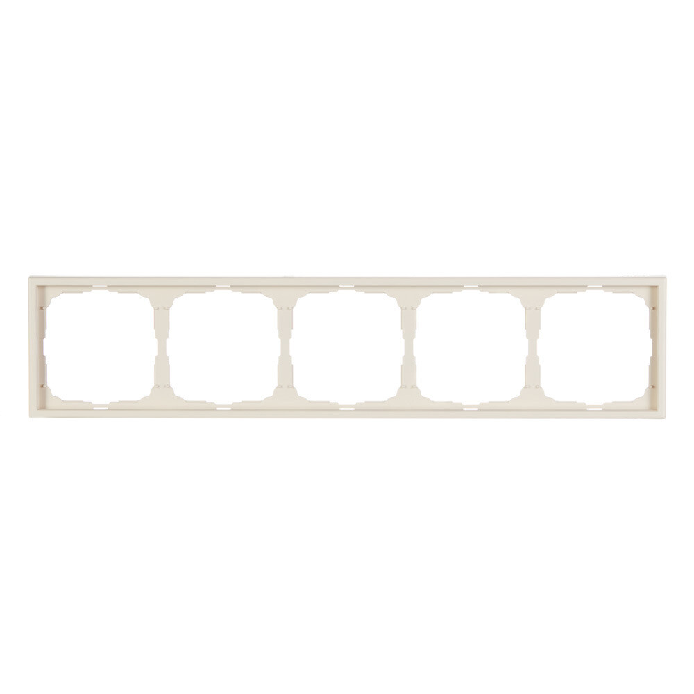 Рамка Systeme Electric ArtGallery пятиместная песочная (GAL001205)