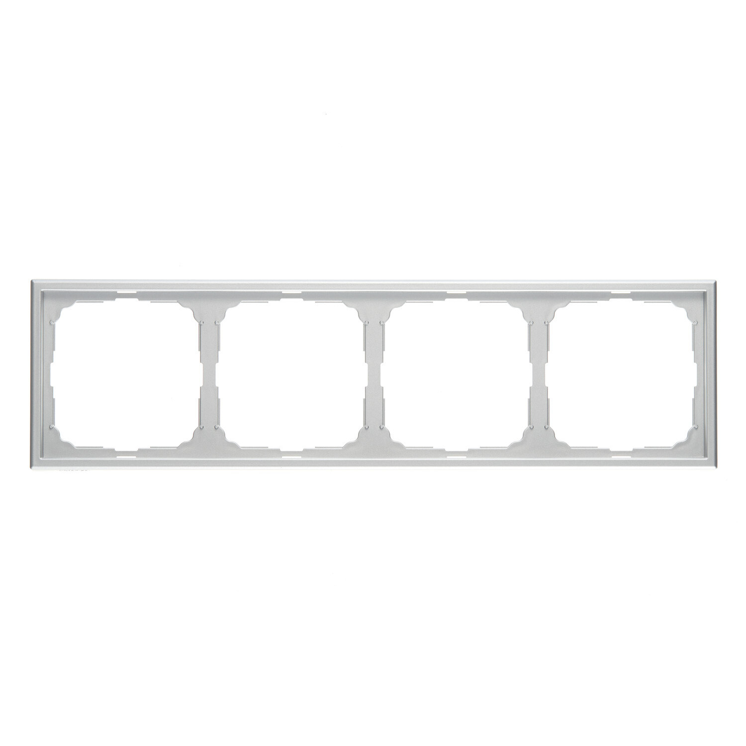 Рамка Systeme Electric ArtGallery четырехместная алюминий (GAL000304)