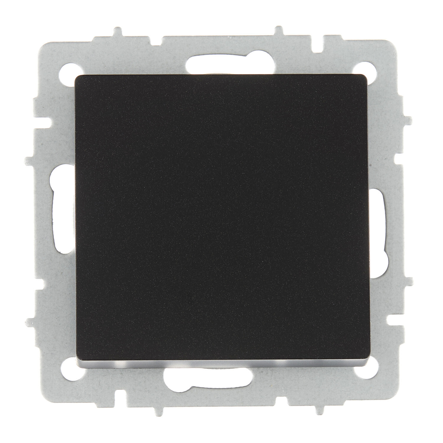 Выключатель IEK Brite ВС10-1-3-БрЧ одноклавишный встраиваемый черный перекрестный (BR-V13-0-10-K02)