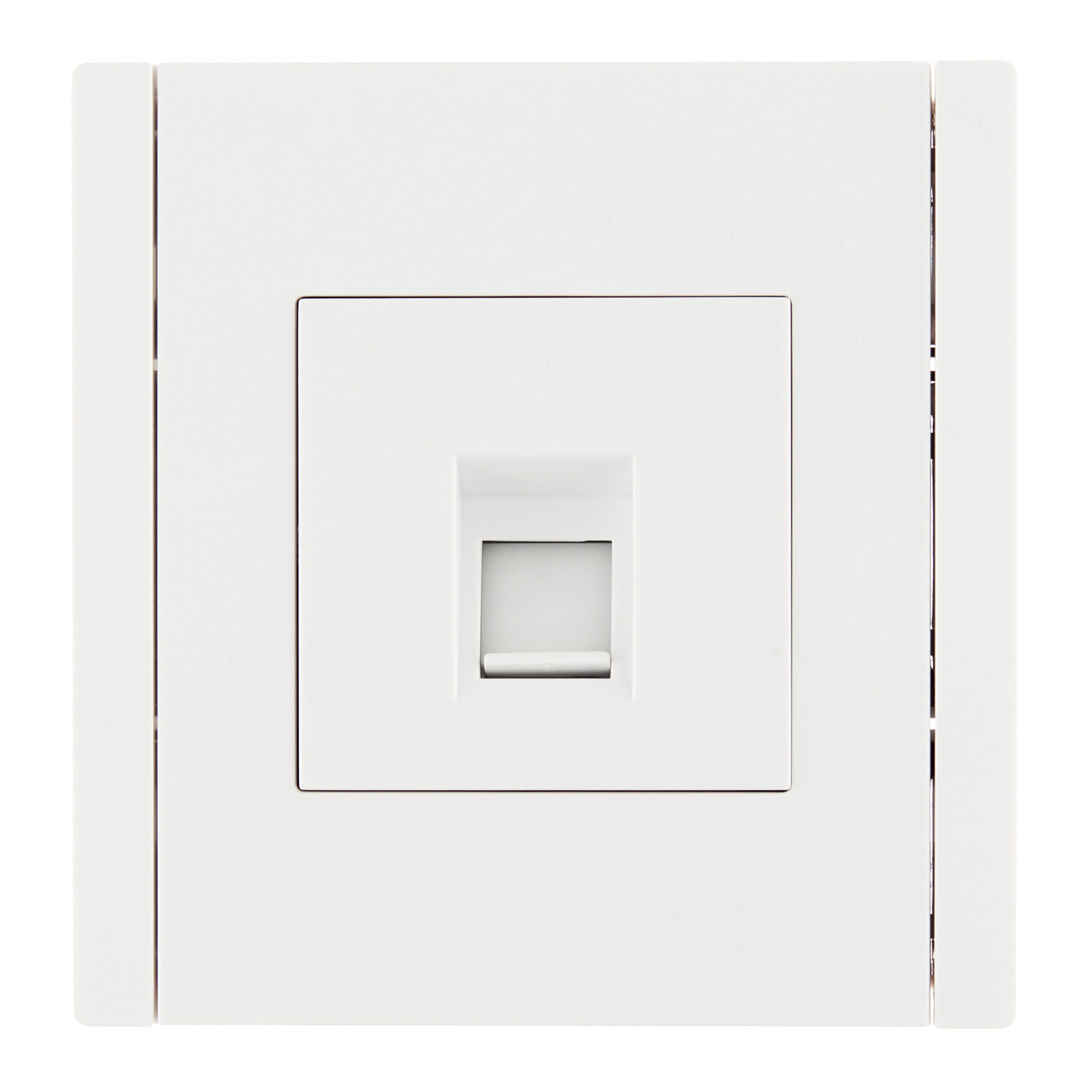 Розетка компьютерная IEK Forte&Piano FP232 встраиваемая белая RJ45 (FP-K10-1-K01)